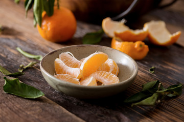 Clementine Oranges Segments