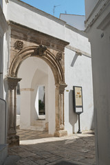 The courtyard house of Le Marangi. Martina Franca. Puglia. Italy. 