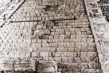 Hieroglyphic Stairway at the archaeological site Copan, Honduras