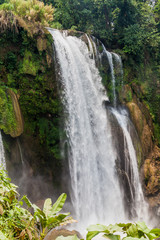 Fototapeta na wymiar Pulhapanzak waterfall in Honduras
