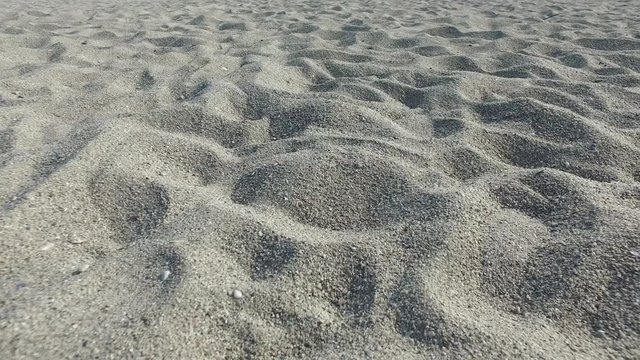 Moving with beach sand dunes, summer concept background, 