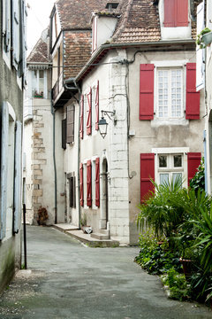 Winter in Salies de B&Atilde;&fnof;&Acirc;&shy;&Atilde;&sbquo;&Acirc;&copy;arn, France.