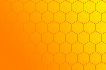 honey comb illustration on white background