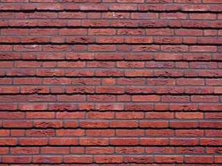 Red brick wall