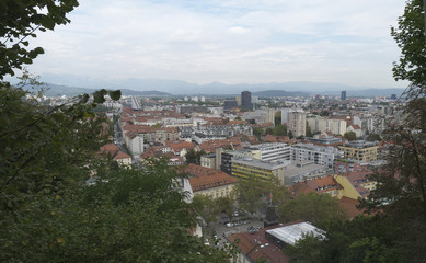 Fototapeta premium View of Ljubljana