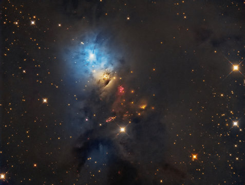 NGC1333 in the Perseus molecular cloud