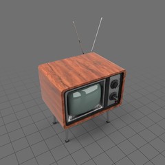 Vintage television set