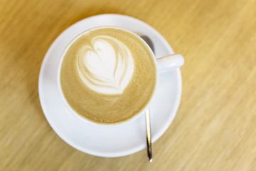 a cup of coffee
