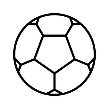 outline of a ball