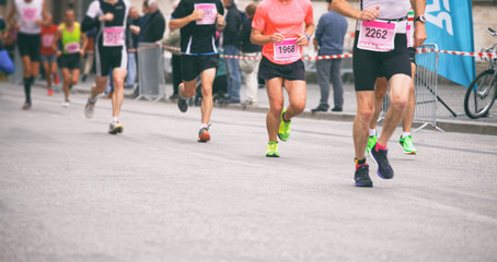 Marathon Läufer