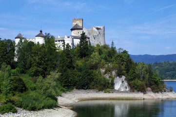 Medieval Castle in Niedzica Poland . © Jarek