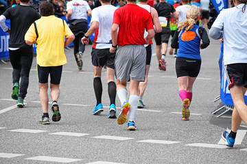 Marathon Läufer