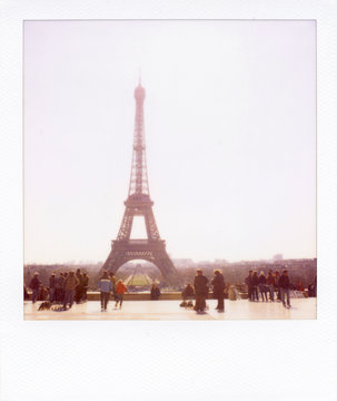  Photograph Of The Eiffel Tower In Paris France