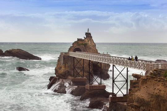 Le Rocher de la Vierge, Biaritz