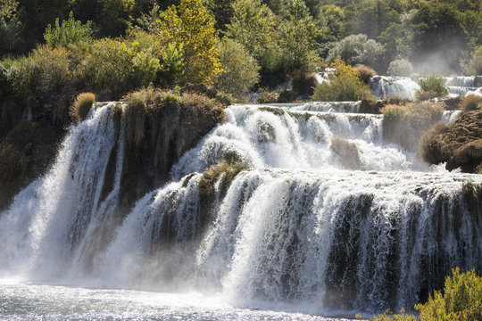 Wasserfall Krka Nationalpark Kroatien