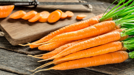 Fresh and sweet carrot - 173794151