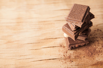 Piece of chocolate