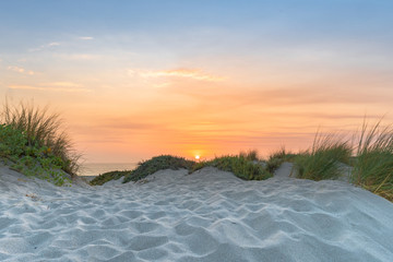 sand dune sunset © Michael Sullivan Art