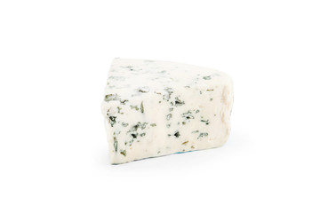 Blue cheese isolated