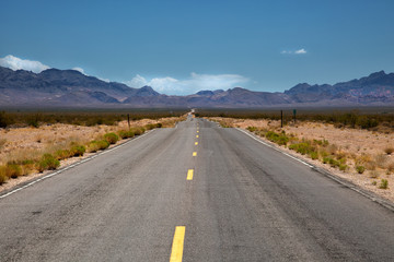 Valley of fire in United States