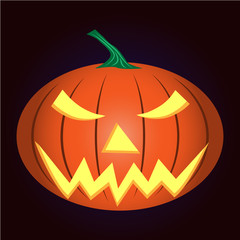 Fototapeta premium light pumpkin