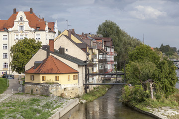 Fototapeta na wymiar Stadtansicht von Regensburg, Deutschland