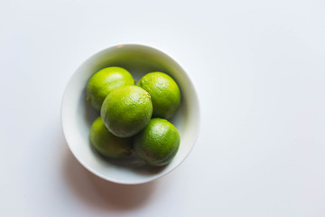 Limes in Bowl