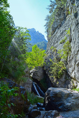 Waterfall in  Prionia.