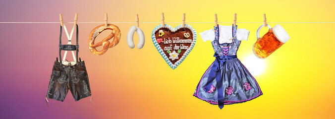 Volksfest - Oktoberfest Motiv