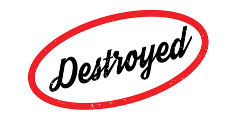 Destroyed rubber stamp. Grunge design with dust scratches. Effects can be easily removed for a clean, crisp look. Color is easily changed.