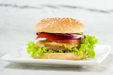cheeseburger quick and tasty breakfast