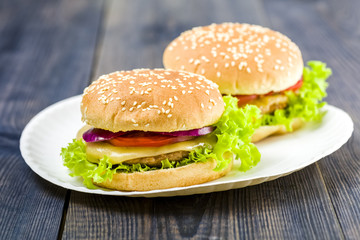 cheeseburger quick and tasty breakfast