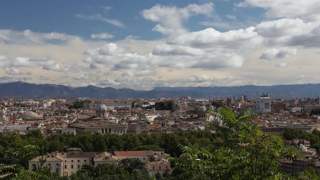 gianicolo veduta roma