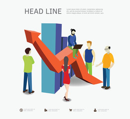 People are standing on bar