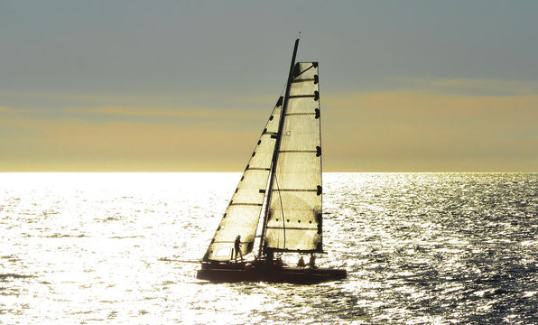 Sailboat on the Ocean