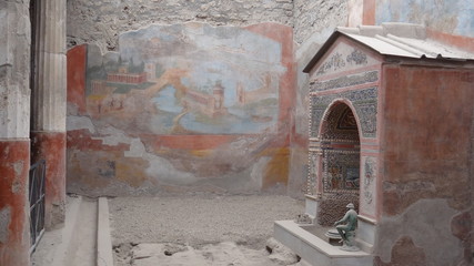  Italie Pompei Maison de la petite fontaine 