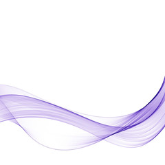 Abstract smooth color wave vector.