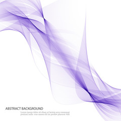 Vector abstract wave background