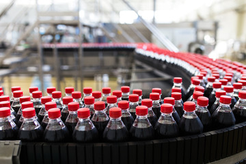 Bottling factory - Black juice or soft drink bottling line for processing and bottling juice into...