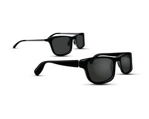 black and white sunglasses
