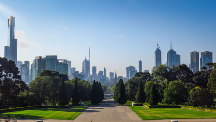 Obraz premium Exploring Melbourne in Victoria