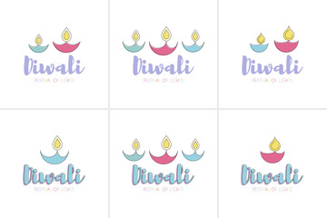Happy Diwali text design