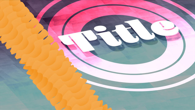 Retro Futuristic Title