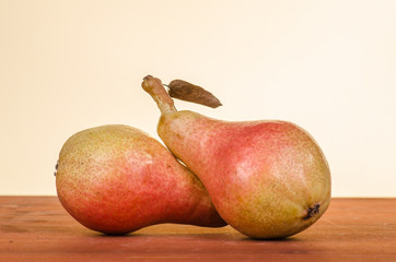 two pears