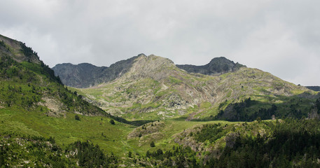 Fototapeta na wymiar Vallée du Rioumajou Pyrénées France