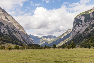 Karwendelsteingebirge in Österreich