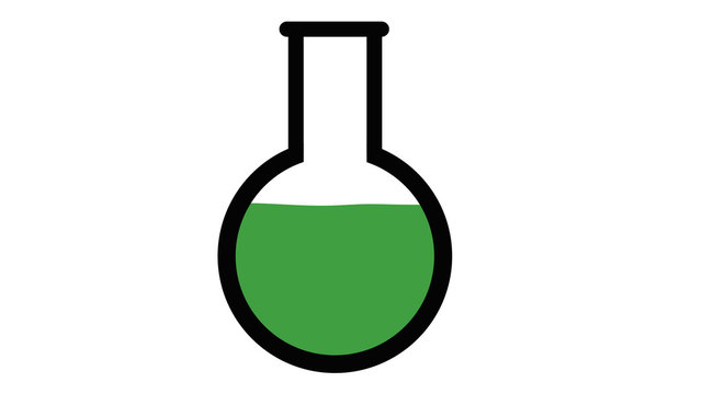 magic science potion graphic green