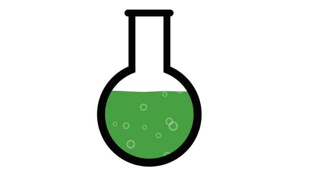 magic science potion graphic green bubbles