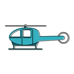 helicopter transport icon image vector illustration design 