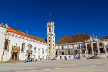Fototapeta na wymiar The University of Coimbra, Portugal